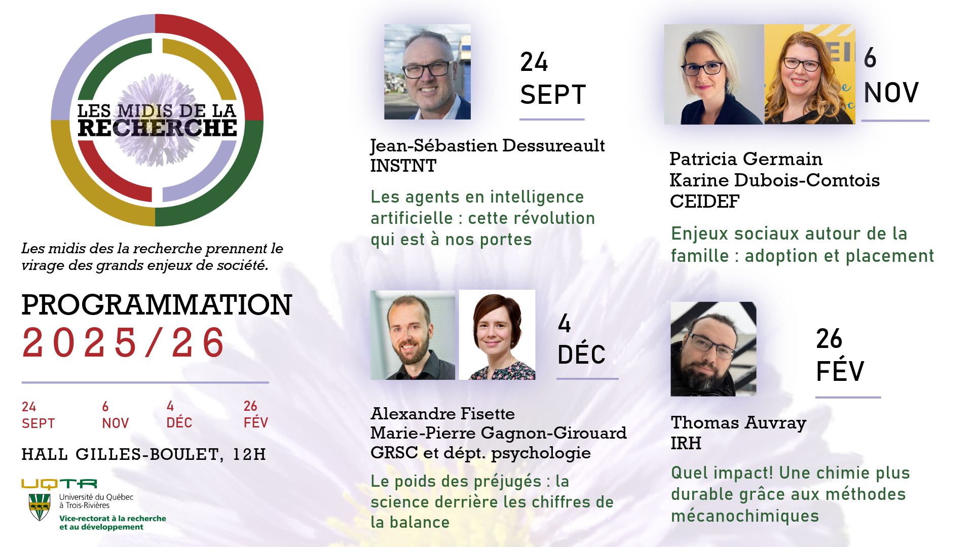 Midis de la recherche pour site Web VRRD