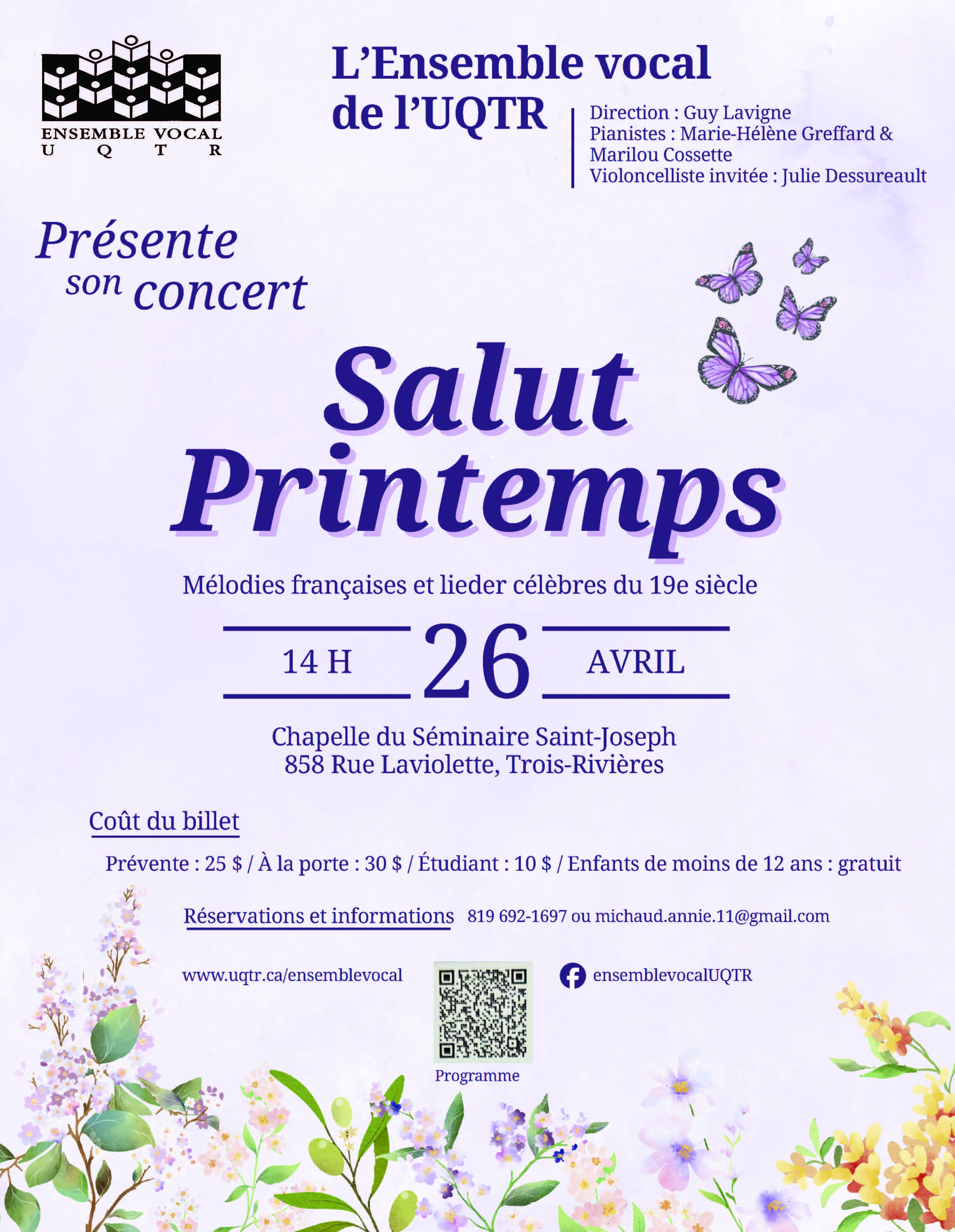 affiche concert printemps 2026