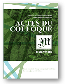 MELANCHOLIA PAGE COUVERTURE