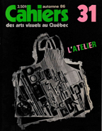 Revue Cahiers des arts no 31, 1986 REVUE-CAHIERS-NO-31_p_couv