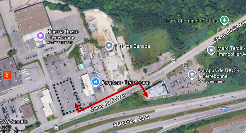 Plan campus Terrebonne