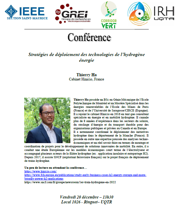 Conférence Thierry Ha