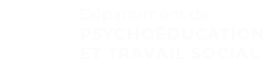 Logo Département de psychoéducation