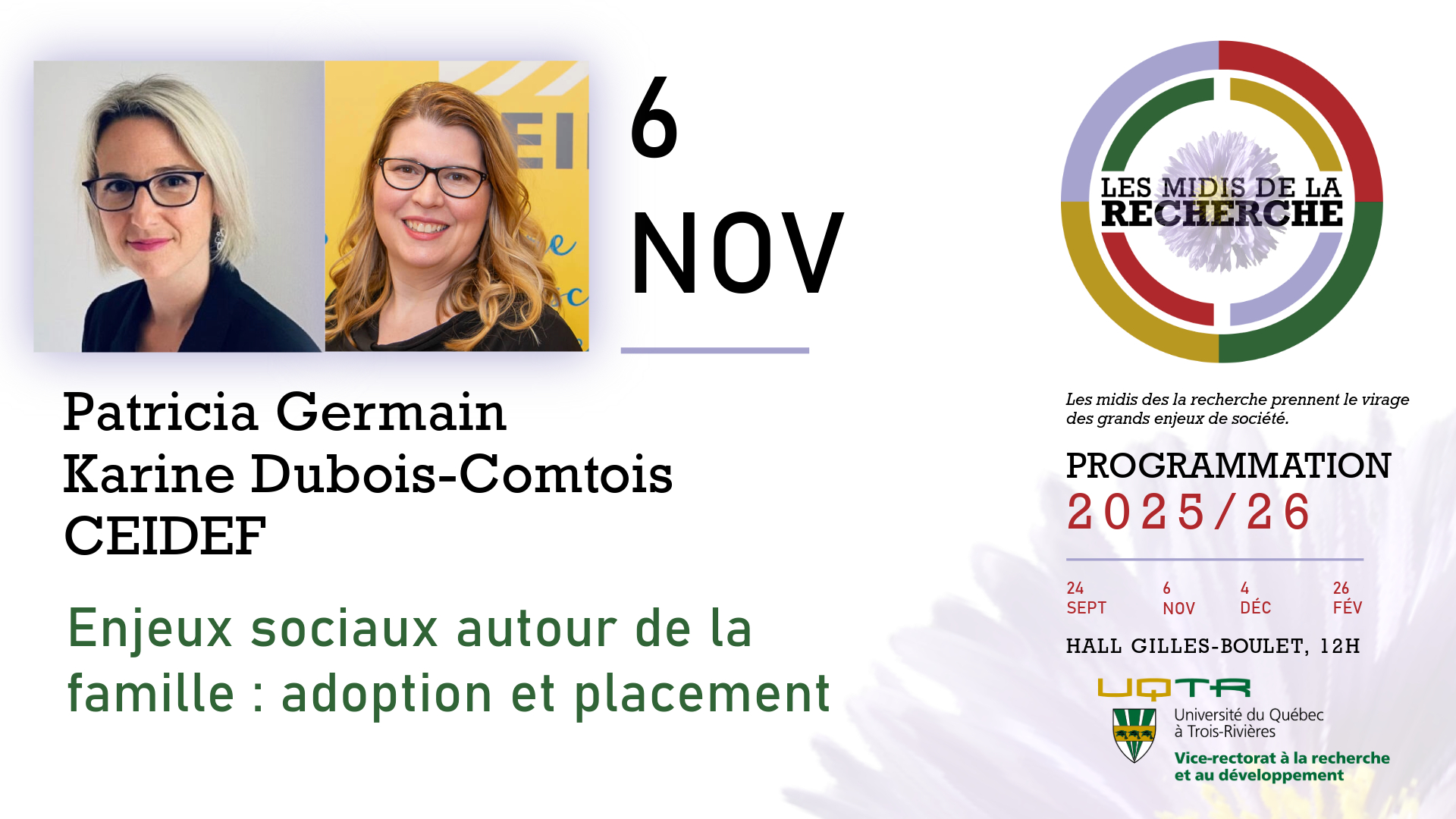 Visuel midi de la recherche Dubois-Comtois Visuel midi de la recherche Dubois-Comtois