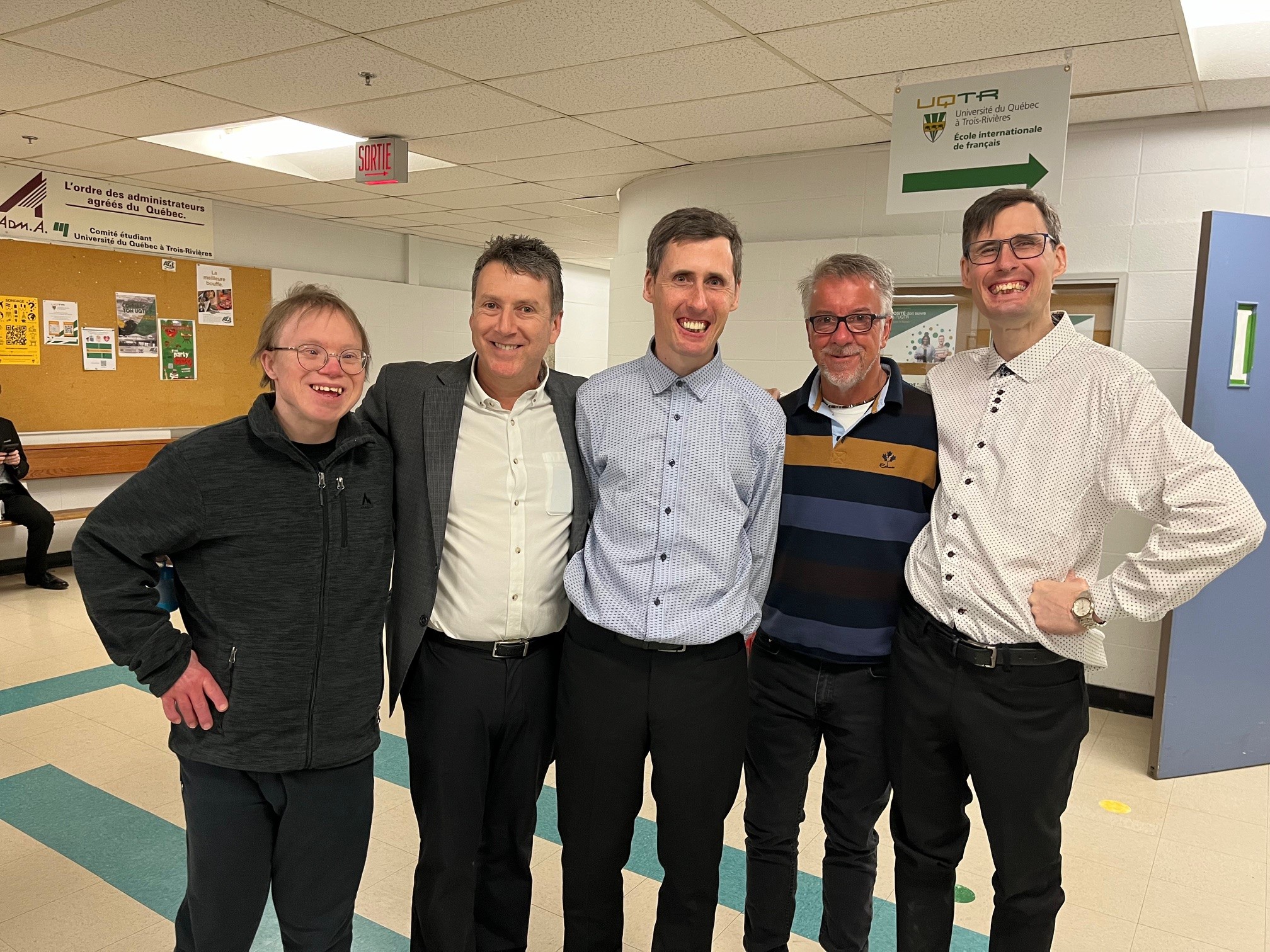 Félix-Antoine, Paul Gaudet, Karl Castonguay, Marc Ayotte , Francis Castonguay