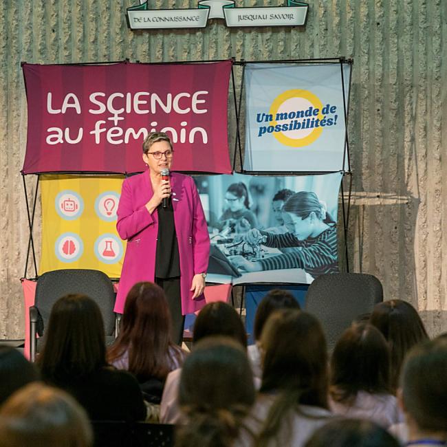 La science au féminin à l'UQTR