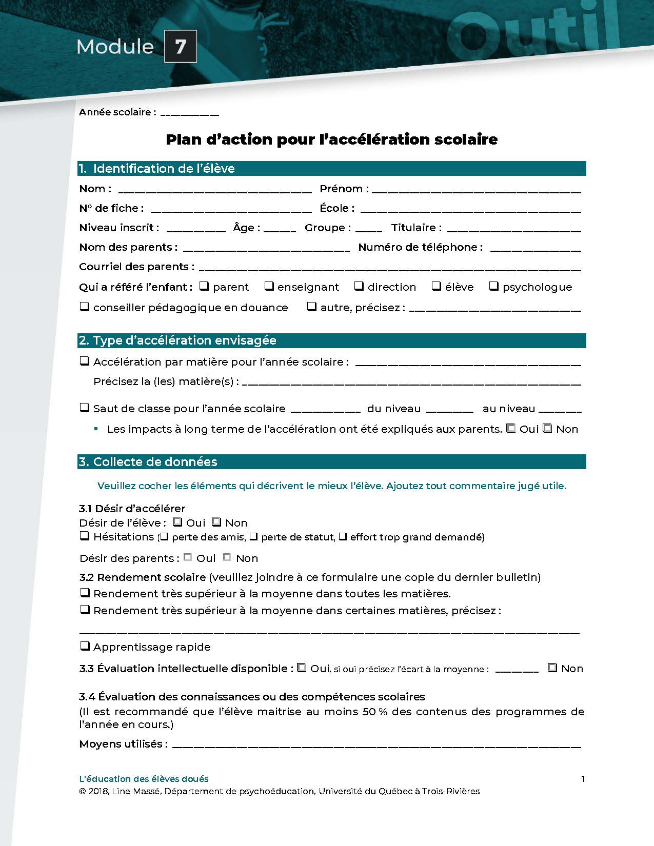 Outil_Plan d'action pour l'accélération scolaire