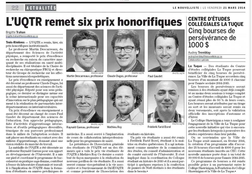 Nouvelliste