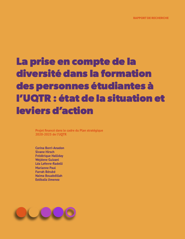  Rapport de recherche