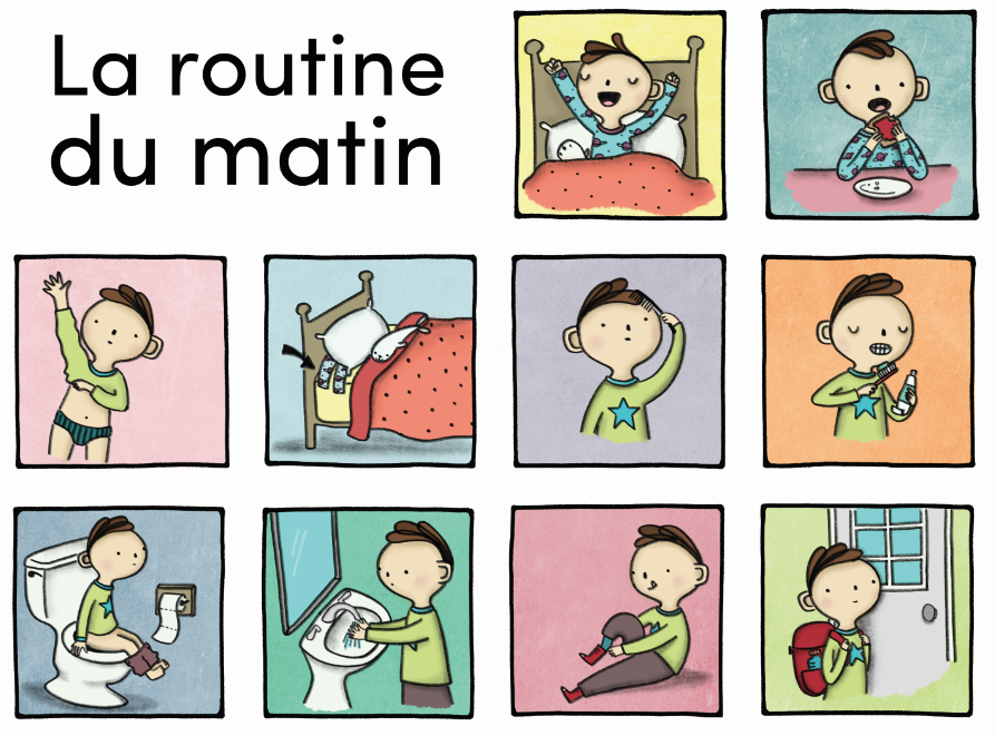 Routine du matin