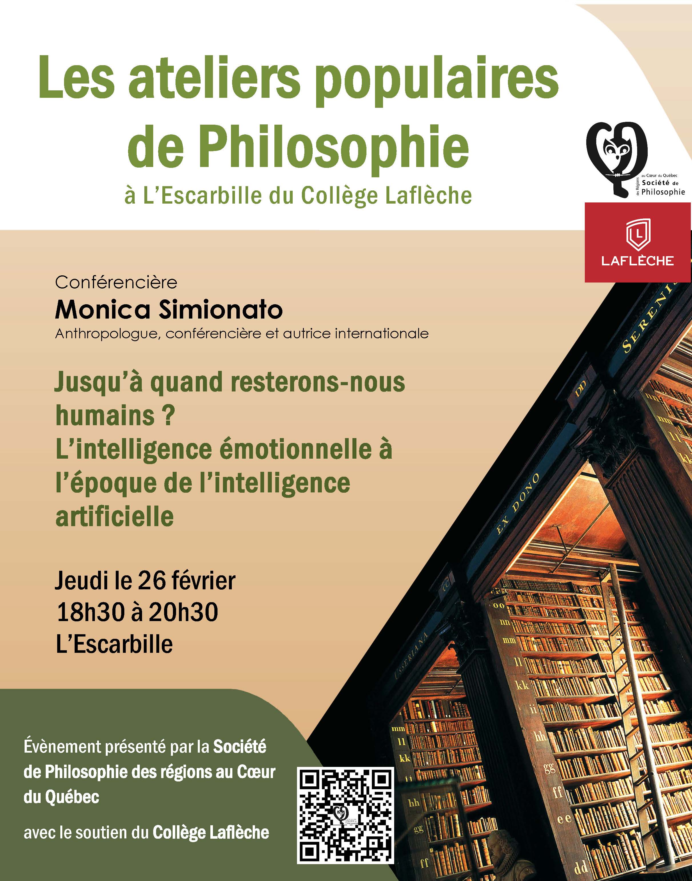 Affiche Monica Simionato 26 fév. 2026