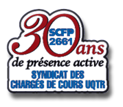 Logo - Syndicat des chargés de cours de l'UQTR