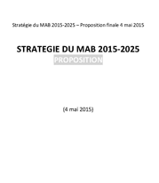 Stratégie du MAB 2015-2025 mini