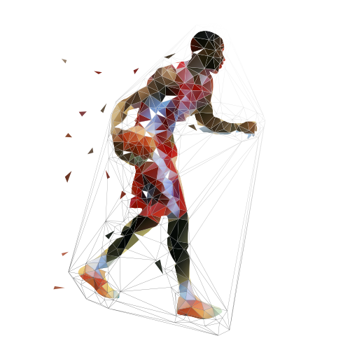Gars qui joue au basket