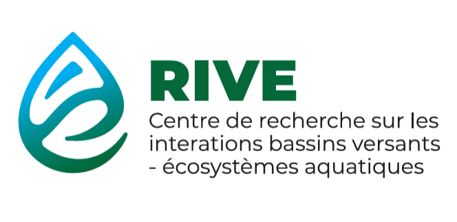 Logo du Centre de recherche sur les interactions bassins versants – écosystèmes aquatiques (RIVE)