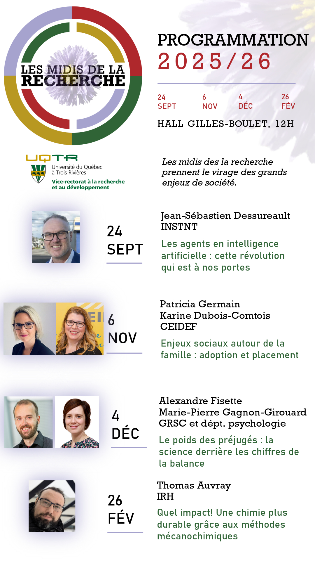 Programmation Midis de la recherche Final